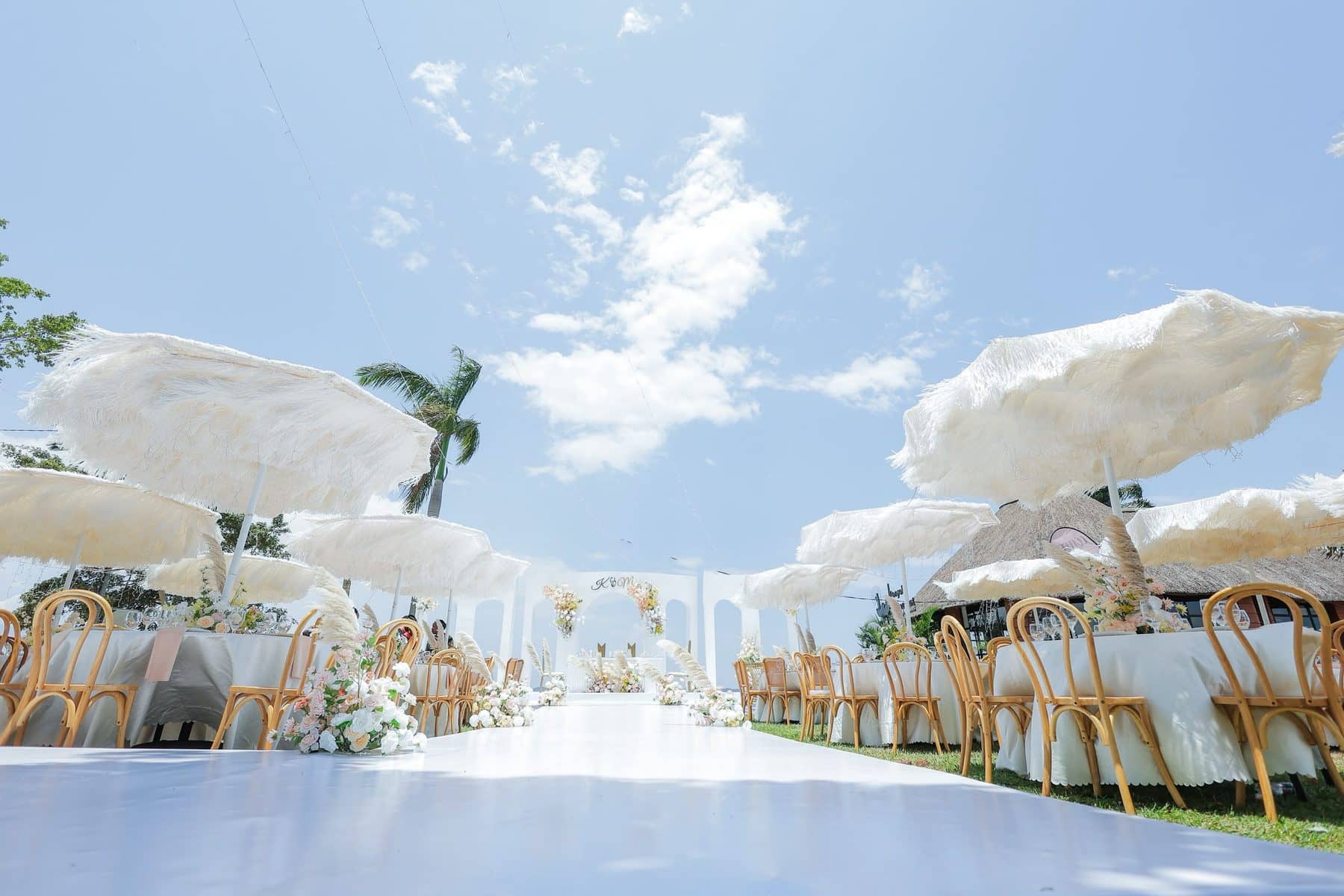 Sky, water and white